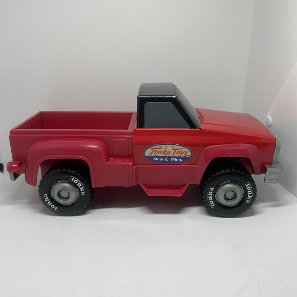 Tonka Toys Mound Minn Hasbro 2012 Red Pick Up Truck Toy - Picture 10 of 16